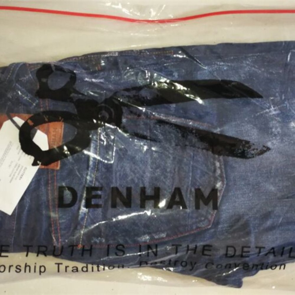 MENS BLUE JEANS DENHAM 36